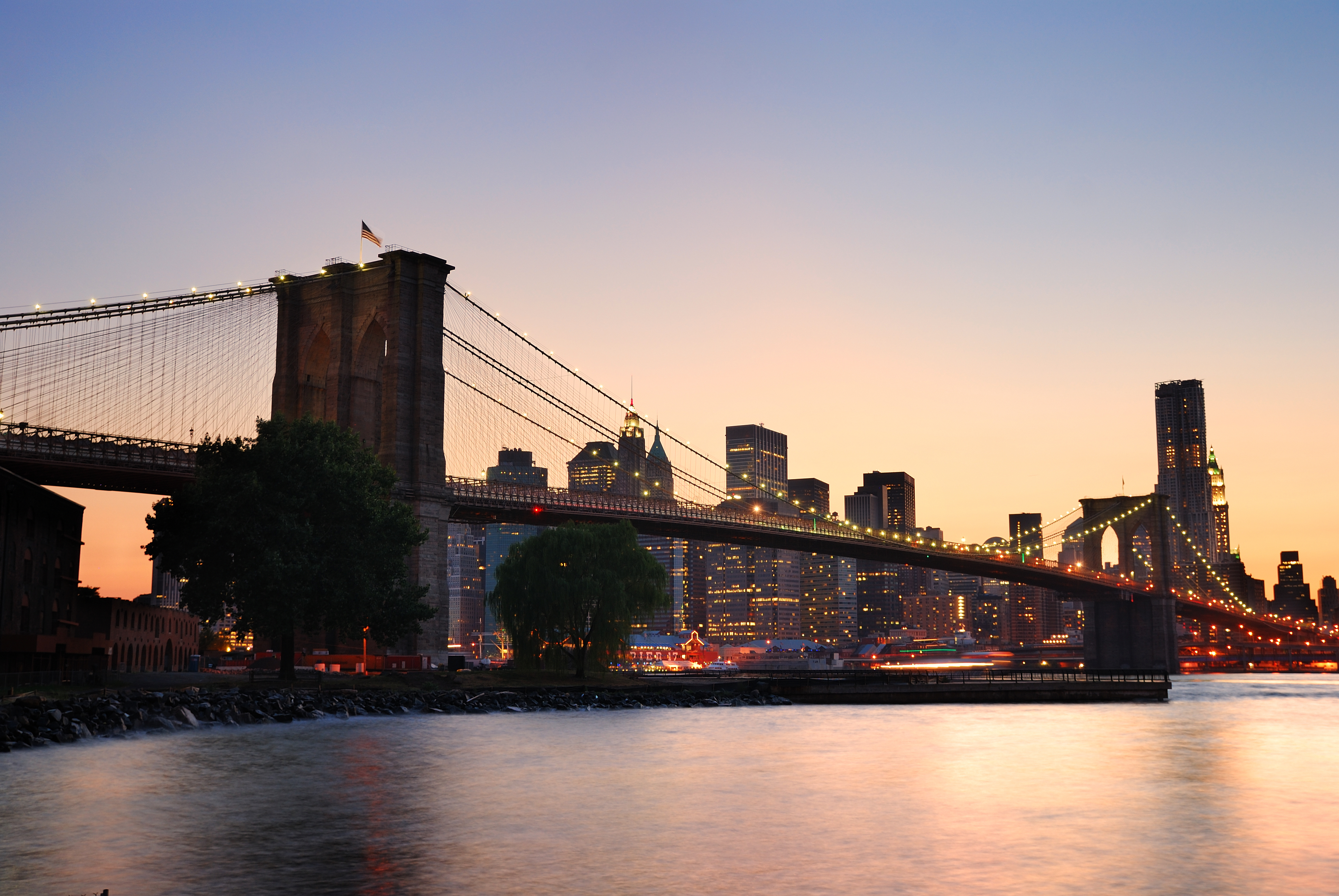 Imagem da ponte do Brooklyn